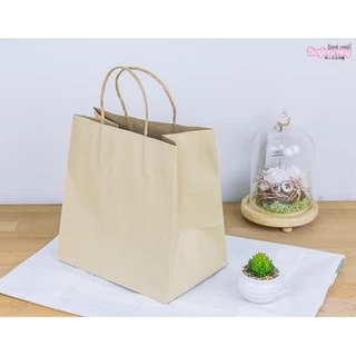 Boxjourney ถุงกระดาษมีหูหิ้ว สีน้ำตาล มีไซส์ S/M/L/XL ให้เลือกหลายขนาด (มีแบบ 25-50 ใบ/แพ็ค)