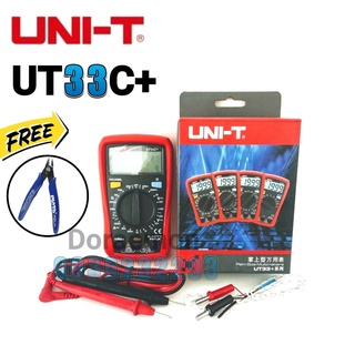 UNI-T UT33C+ (คีมตัด)digital multimeter meter digital มัลติมิเตอร์แบบดิจิตอล มัลติมิเตอร์ดิจิตอล มิเตอร์วัดไฟ