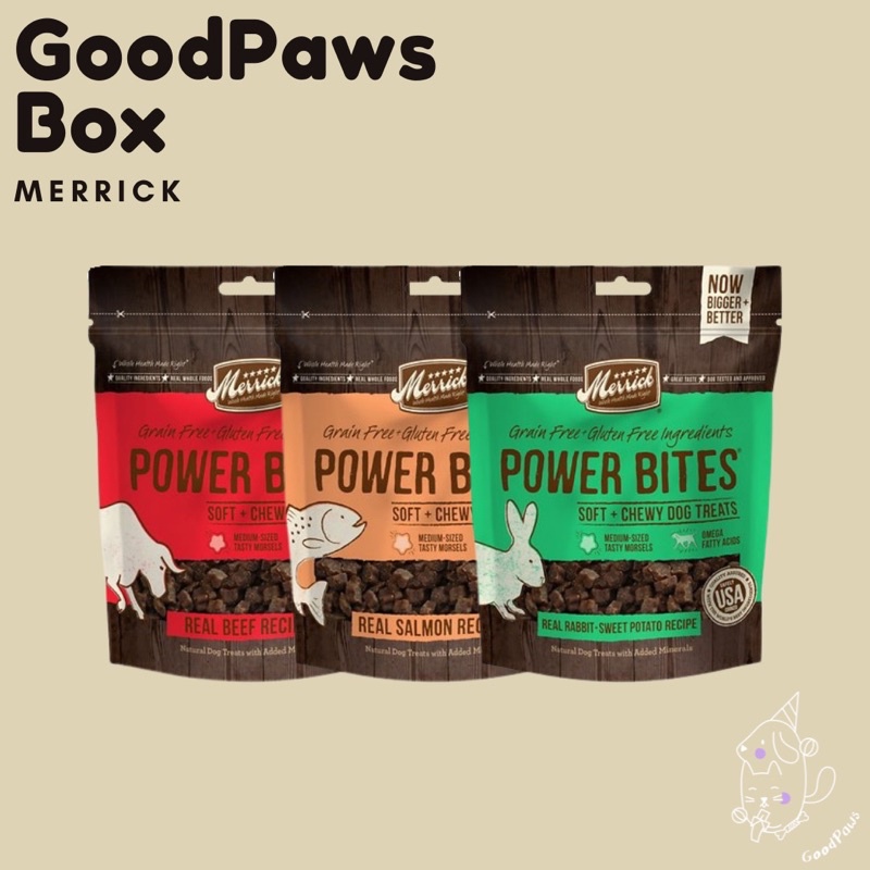 Merrick Power Bites Grains & Gluten Free *pre-order*