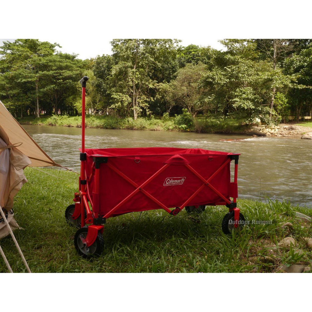 Coleman Outdoor Wagon #Red รถเข็นอเนกประสงค์ รับนำ้หนักได้ 100 kg. - รูปที่ 4