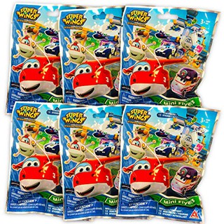 (รุ่นใหม่) (ของแท้ 100%) Alpha Group Super Wings Mini Flyers Figures Blind Bags ฟิกเกอร์ซุปเปอร์วิงส์