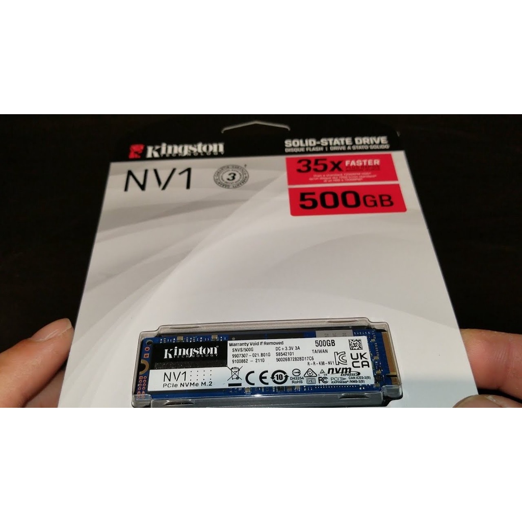 500 GB SSD M.2 PCIe KINGSTON NV1 (SNVS/500G) | Shopee Thailand