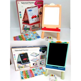กระดานเขียนลบได้ กระดานฝึกเขียน ของเล่นเพื่อการศึกษา 3in1(BB)