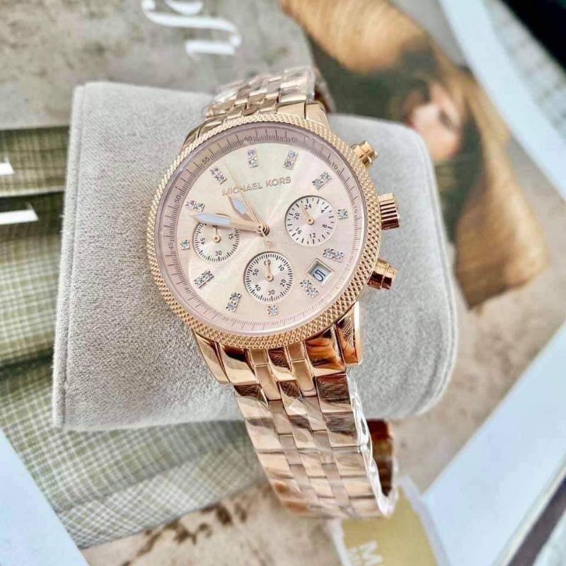 MICHAEL KORS MK6007 หน้าปัดนาฬิกา อะนาล็อก ของแท้100% - chanthipjar123 ...
