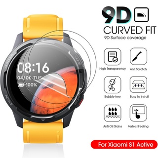 สําหรับ Xiaomi Mi Watch S1 Active Smart Watch ฟิล์มไฮโดรเจล / สําหรับ Mi Watch S1 Active ป้องกันหน้าจอ ฟิล์มไม่ใช่กระจก