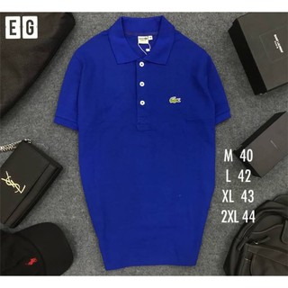 LC👕LACOSTE เสื้อโปโลแขนสั้นแบรนด์นำเข้า ⛔ราคารวมค่าจัดส่งค่ะ⛔