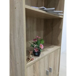 [HOT DEAL] ชั้นวางของ ชั้นวางหนังสือ ขนาด 60x30x168cm. (ลูกค้าประกอบเอง)