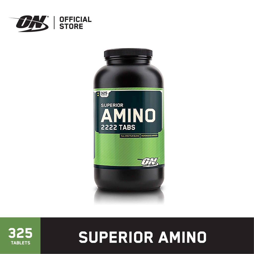 [ส่งฟรี !!] Optimum Nutrition Superior Amino 2222 320 Tablets