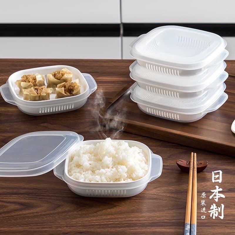 พร้อมส่ง กล่องถนอมข้าว อุ่นข้าว อุ่นอาหาร กล่องอาหาร กล่องไมโครเวฟ