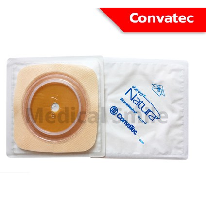 แป้นอ่อน Natura Stomahesive Flexible ยี่ห้อคอนวาเทค (Convatec) ขนาด 45,57,70 มม. ขายปลีก แผ่นเดียวก็ขายคะ ราคา ถูกที่สุด ดีลบีเคเค