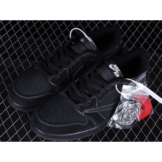 triple black aj1 low