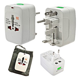 ปลั๊กแปลงทั่งโลก Universal Travel Adapter หัวปลั๊กแปลงขา หัวเดียวเที่ยวรอบโลก