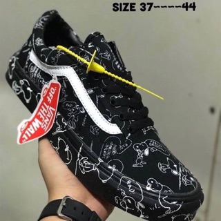 Van Old skool x snoopy  โรงงานผลิตไม่ผ่านQC