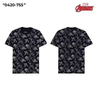 เสื้อยืดลิขสิทธิ์แท้ ลาย marvel มาร์เวล (755)