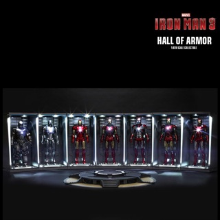 Hall of Armor Set of 7 DS001A-C Hot Toys