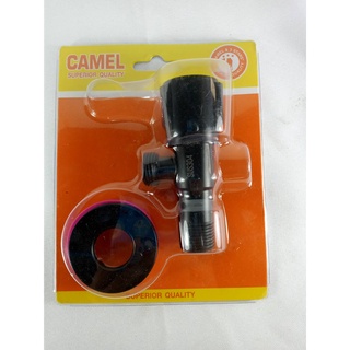 สต็อปวาล์วสแตนเลสสีดำCAMEL