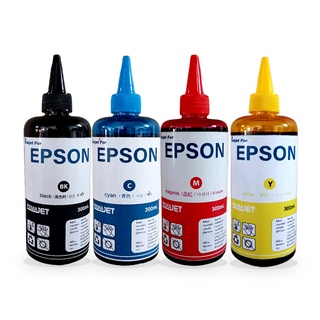 หมึกเติมเทียบเท่า Pixmajet สำหรับเครื่องพิมพ์อิงค์เจ็ท Refill Inkjet for Epson All Series ขนาด 300 ML