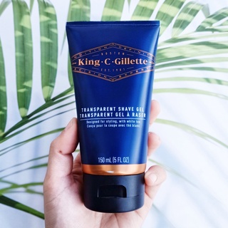 เจลโกนหนวด คิง ซี ยิลเลตต์ Transparent Shave Gel 150 ml (King C. Gillette®)