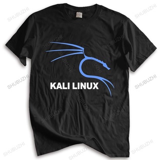 ถูกสุดๆเสื้อยืด ผ้าฝ้าย ทรงหลวม ลาย Kali Linux แฟชั่นฤดูร้อน สําหรับผู้ชาย และผู้หญิง วัยรุ่น