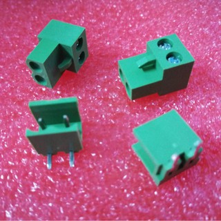 10sets HT5.08-2PL Right Angle Terminal Plug Type HT5.08 2P 5.08mm Connector PCB Screw Terminal Block