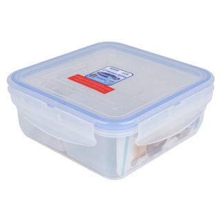 🔥HOT🔥 กล่องอาหารแบ่ง4ช่อง MICRON SUPER LOCK 0.8 ลิตร ภาชนะใส่อาหาร FOOD CONTAINER SQUARE MICRON SUPER LOCK 0.8L