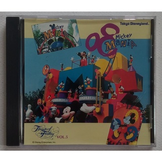 ซีดีเพลง DISNEY Tokyo Disneyland Mickey Mania Treasures of Fantasy Vol.5 CD Music Japan Import มวยปล้ำ