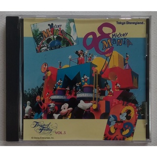 ซีดีเพลง DISNEY Tokyo Disneyland Mickey Mania Treasures of Fantasy Vol.5 CD Music Japan Import มวยปล้ำ