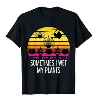 เสื้อยืดผ้าฝ้าย เสื้อยืด ผ้าฝ้าย พิมพ์ลาย I Wet My Plants 3 มิติ สไตล์สตรีท สําหรับผู้ชาย