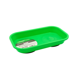 ถาดแม่เหล็ก 2 แม่เหล็ก สีเขียว ( Plastic 2 Magnetic Tray(Green) )