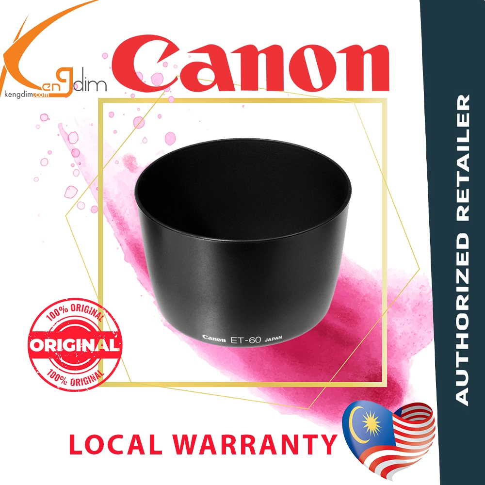 เลนส์ Canon ET-60 สําหรับ EF 75-300mm f/4-5.6 III, EF 75-300mm f/4-5.6 III USM เลนส์