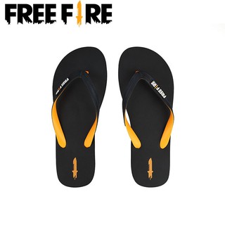 ☢Free Fire รองเท้าแตะ Flip-Flop ใช้ได้ทุกเพศ ขนาด 35-44 สีดำ