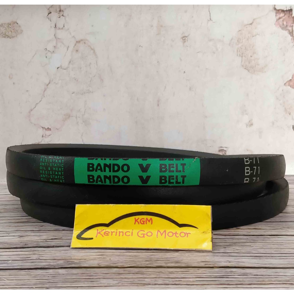 Bando Van Belt B-71 V Belt Fan B71 Fan Plain Vanbelt