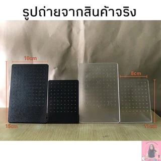 🇹🇭พร้อมส่ง🇹🇭แป้นต่างหูพลาสติก2ขนาด เล็ก/จิ๋ว