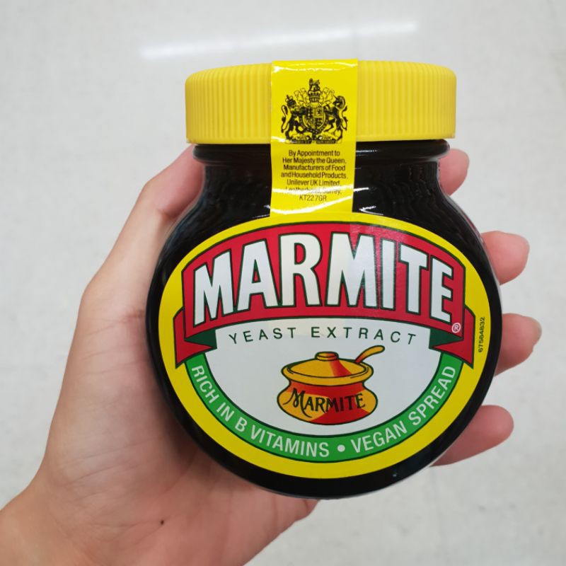 มาร์ไมท์เสปรด วีแกนทานได้ Marmite Yeast Extract Vegan Spread 250g.