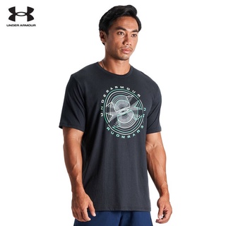 Under Armour เสื้อยืดผู้ชาย รุ่น SAPAC M Graphic Cttn Tee 7 สีดำเสื้อยืดน่ารัก