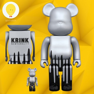 gachabox Bearbrick KRINK New York City 100%+400% - แบร์บริค พร้อมส่ง ของแท้ Be@rbrick ฟิกเกอร์ Graffiti NYC