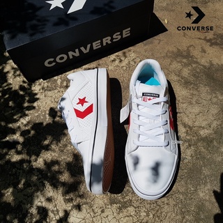 รองเท้าคอนเวิร์ส CONVERSE รุ่น EL DISTRITO 20.FAUX LEATHER OX WHITE รหัส 17-1342CF1WTXX