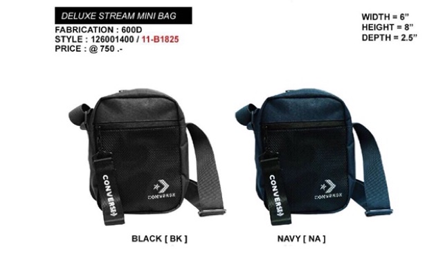 converse deluxe stream waist bag