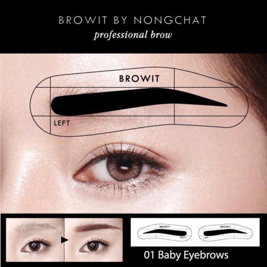 Browit By Nongchat Professional Brow 12 ชิ้น แท้ค่ะ