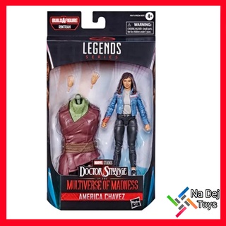 Marvel Legends America Chavez ( Doctor Strange Multiverse ) 6" figure มาร์เวล เลเจนด์ อเมริกา ชาเวซ 6 นิ้ว​ ฟิก​เกอร์​