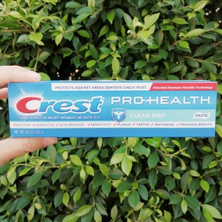 72% Sale!!! โปรดอ่าน EXP: 12/2022 ยาสีฟัน Pro-Health Toothpaste, Clean Mint 130g (Crest® )