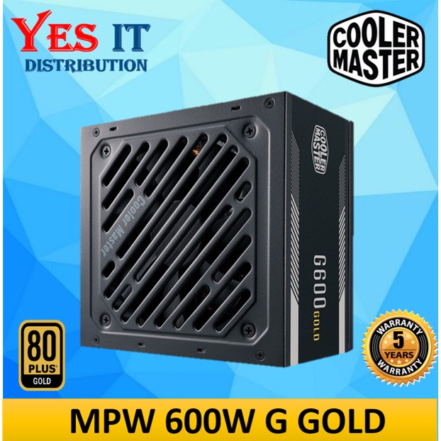 Cooler Master G600 G700 G800 80Plus Gold ATX Power Supply 600w 700w 800w 80 + Gold Flat Cable PSU