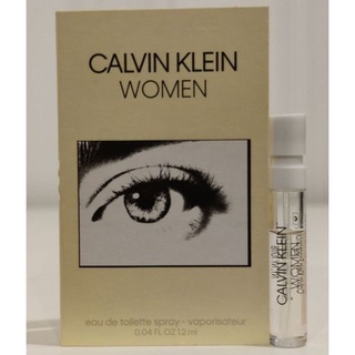 Vial 💢 CALVIN KLEIN ☁️ Women EDT 1.2ml ป้ายไทย น้ำหอมไวออลแท้💯