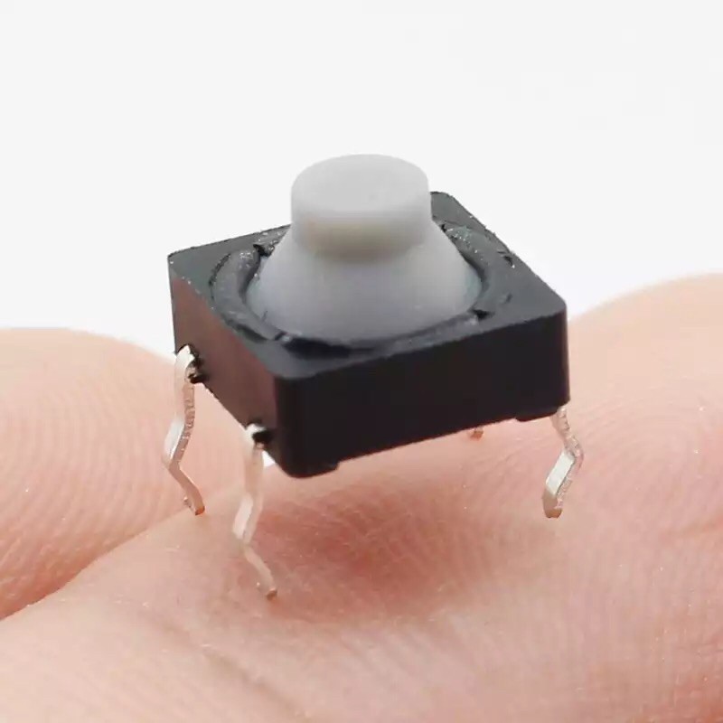 1pcs ปุ่มกด 8x8x5MM 4PIN G77 Conductive Silicone Soundless Tactile Tact Push Button Micro Switch