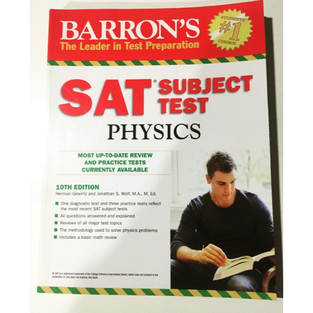 SAT subject test Physics