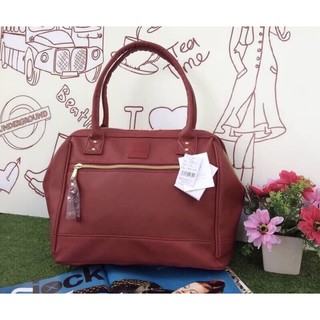 Anello PU Leather boston bag