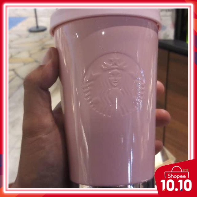 Starbucks Thumbler สีชมพู