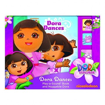 หนังสือ - Nickelodeon Dora the Explorer: Dora Dances: Play-a-Sound และ Huggable Dora