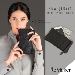 The ReMaker กระเป๋าเงิน / ซองใส่มือถือ Mobile Phone+Pouch รุ่น NEW JERSEY