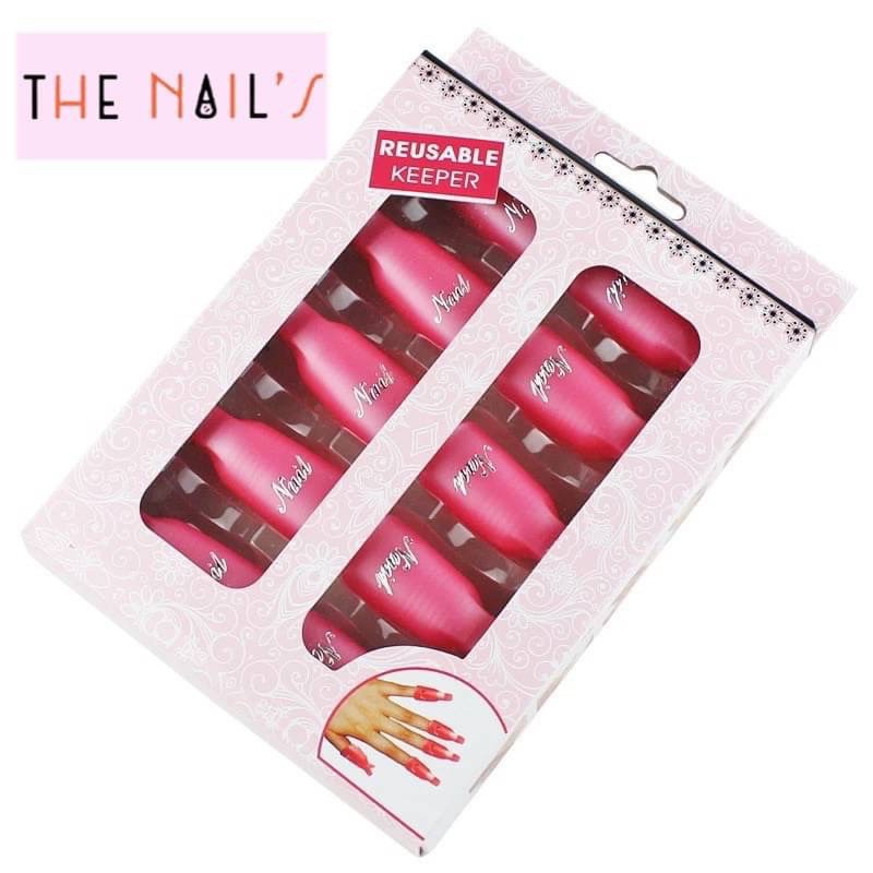 🌷พร้อมส่ง 🌵💜ตัวหนีบล้างสีเจล ตัวหนีบเล็บ ล้างสีเจล 💜🌵 - รูปที่ 5